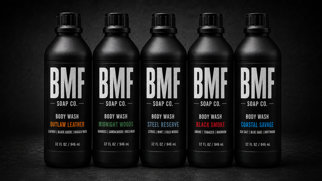 BMF full lineup bottles